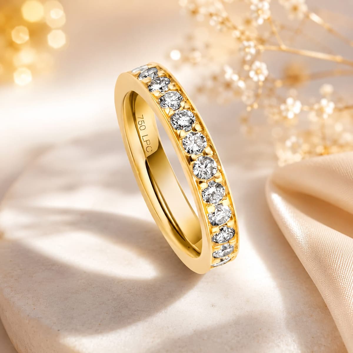 Ringe aus Gold und Silber
