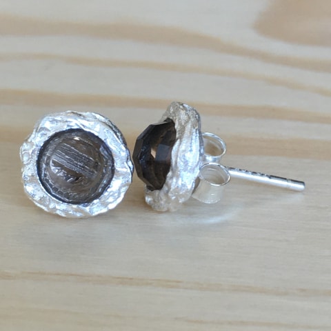 oh312-facettierter-rauchquarz-silber-matt-9-mm