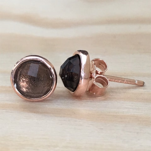 oh41-facettierter-rauchquarz-silber-rose-vergoldet-8-mm