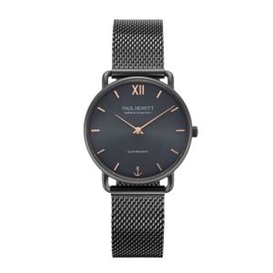 Uhr Sailor 33mm Grau Grey Sunray Mesh Grau 16mm - Marinium PH-W-0313