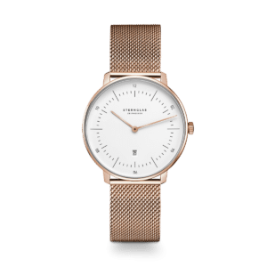 NAOS XS weiss roségold / Milanaise 16 roségold S01-ND51-MI09