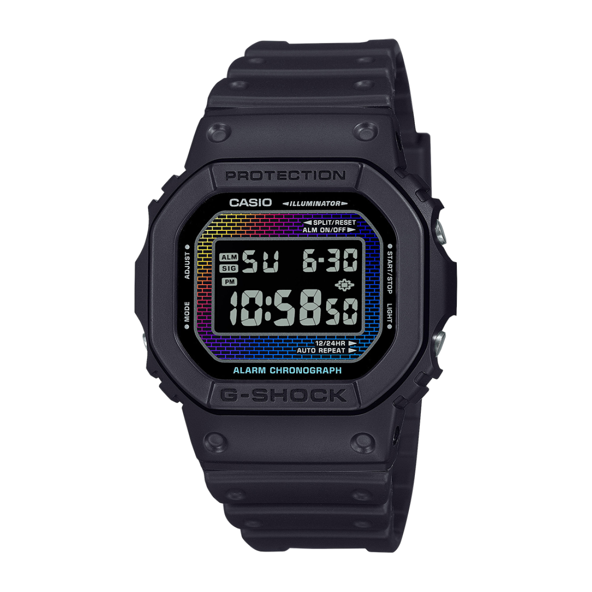 G-SHOCK The Origin Rainbow Brick Wall DW-5600RW-1ER