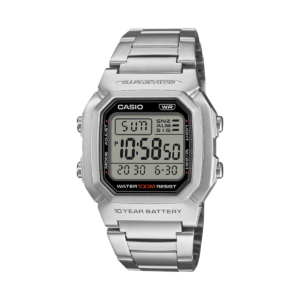 CASIO TIMELESS COLLECTION Men W-800 Metal Band W-800HD-1AVEF