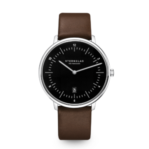 NAOS XL piano schwarz silber / Premium 20 dunkelbraun S01-NX53-PR04